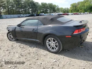 2015 Chevrolet Camaro LT z VIN 2G1FD3D34F9281344, wystawiony jako Copart lot #55484455 z przebiegiem 136 899 mil mil oraz Szkoda całkowita • Salvage title. Historia ofert i sprzedaży dostępna na DreamBid. Obrazek 2.