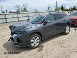 2022 Chevrolet Blazer LT z VIN 3GNKBHR43NS169511, wystawiony jako Copart lot #56601915 z przebiegiem Nie podano mil oraz Nie do naprawy • Non repairable. Historia ofert i sprzedaży dostępna na DreamBid. Obrazek 1.