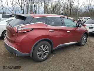 2016 Nissan Murano SL with VIN 5N1AZ2MH0GN160040, listed as a Copart auction lot 54091155 with 191,292 mi miles and Clean Title. Bid and sale history available at carsss.com. Image 3.