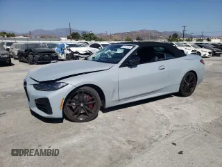 2023 BMW 4 Series M440i with VIN WBA53AT04PCL19583, listed as a Copart auction lot 69123974 with 29,341 mi miles and Salvage Title. Bid and sale history available at DreamBid. Image 1.