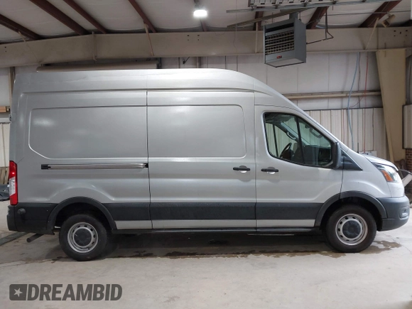 2020 Ford Transit Cargo with VIN 1FTBR1X82LKA53226, listed as a IAAI auction lot 42355465 with 49,579 mi miles and . Bid and sale history available at DreamBid. Image 14.