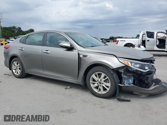 2017 Kia Optima LX with VIN 5XXGT4L3XHG125942, listed as a Copart auction lot 61654015 with 108,582 mi miles and Salvage title. Bid and sale history available at DreamBid. Image 4.