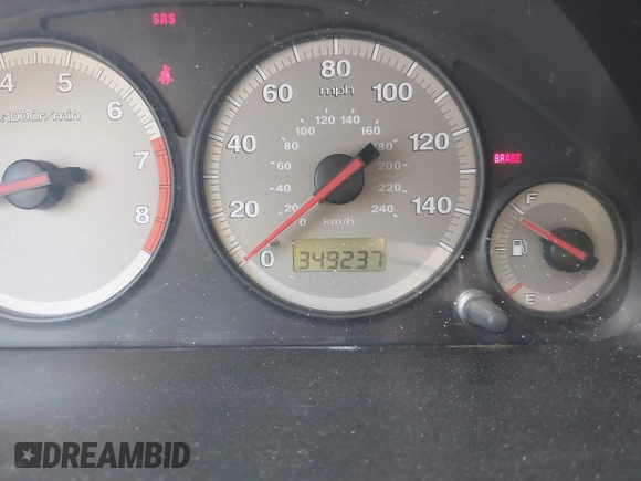 2001 Honda Civic LX with VIN 1HGEM21511L004625, listed as a IAAI auction lot 41927899 with 349,237 mi miles. Bid and sale history available at carsss.com. Image 7.