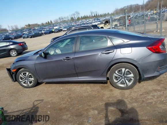 2016 Honda Civic Sedan LX with VIN 19XFC2F59GE002489, listed as a IAAI auction lot 41797162 with 34,284 mi miles. Bid and sale history available at carsss.com. Image 14.