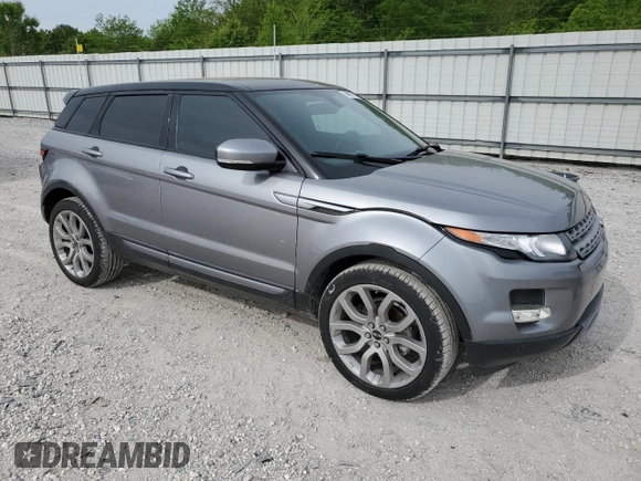 2013 Land Rover Range Rover Evoque Pure Plus with VIN SALVP2BG0DH835054, listed as a Copart auction lot 54587795 with 107,968 mi miles and Salvage Title. Bid and sale history available at carsss.com. Image 4.