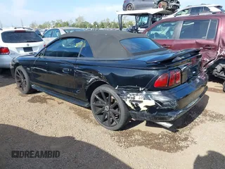 1998 Ford Mustang GT with VIN 1FAFP45X4WF123864, listed as a IAAI auction lot 42028242 with 175,866 mi miles. Bid and sale history available at carsss.com. Image 3.