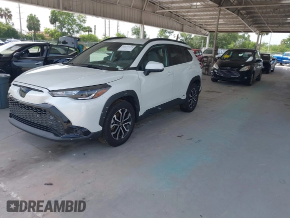 2023 Toyota Corolla Cross Hybrid S with VIN 7MUFBABG3PV001144, listed as a IAAI auction lot 42442124 with 116,674 mi miles and . Bid and sale history available at DreamBid. Image 17.