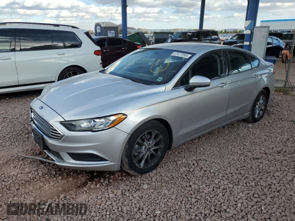 2017 Ford Fusion SE with VIN 3FA6P0HD8HR275971, listed as a Copart auction lot 47477265 with 127,883 mi miles and Salvage Title. Bid and sale history available at DreamBid. Image 1.