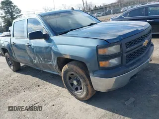 2014 Chevrolet Silverado 1500 Work Truck with VIN 3GCUKPEH9EG248169, listed as a IAAI auction lot 41531601 with 362,850 mi miles and . Bid and sale history available at DreamBid. Image 1.
