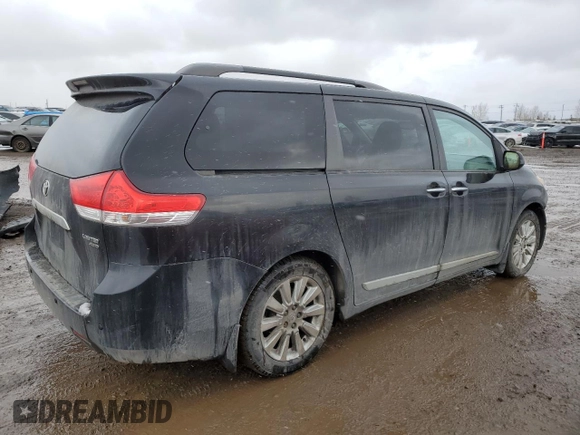 2012 Toyota Sienna XLE with VIN 5TDDK3DC3CS045999, listed as a Copart auction lot 47673225 with 290,448 mi miles and Salvage Title. Bid and sale history available at carsss.com. Image 3.