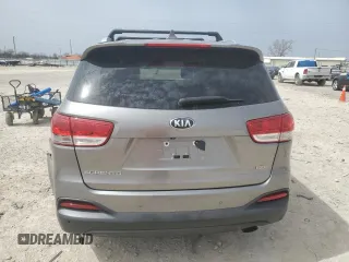 2018 Kia Sorento LX with VIN 5XYPG4A39JG403187, listed as a Copart auction lot 48360805 with 134,624 mi miles and Salvage Title. Bid and sale history available at carsss.com. Image 6.