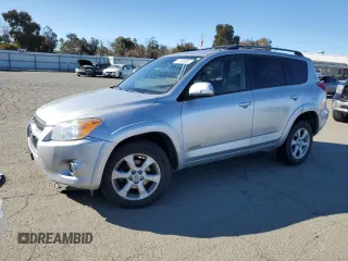 2010 Toyota RAV4 Limited with VIN 2T3YK4DV8AW005552, listed as a Copart auction lot 47586655 with 162,974 mi miles and Salvage title. Bid and sale history available at DreamBid. Image 1.
