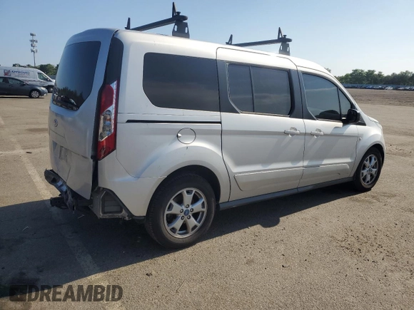 2015 Ford Transit Connect XLT z VIN NM0GE9F77F1196544, wystawiony jako Copart lot #61072155 z przebiegiem 183 489 mil mil oraz Szkoda całkowita • Salvage title. Historia ofert i sprzedaży dostępna na DreamBid. Obrazek 3.