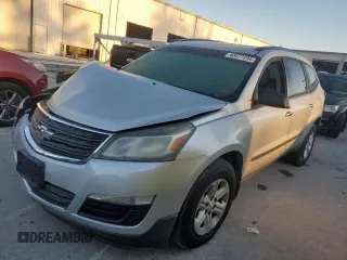 2013 Chevrolet Traverse LS with VIN 1GNKVFED9DJ124042, listed as a Copart auction lot 83077294 with 102,812 mi miles and Salvage Title. Bid and sale history available at DreamBid. Image 1.