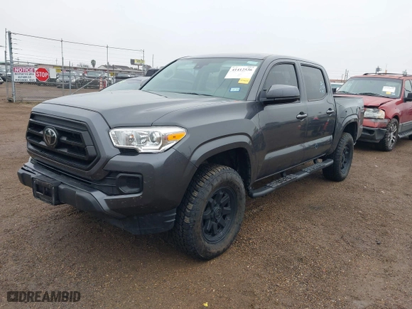 2023 Toyota Tacoma 4WD SR with VIN 3TYCZ5AN5PT157657, listed as a IAAI auction lot 41412536 with 12,828 mi miles. Bid and sale history available at carsss.com. Image 19.