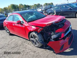 2019 Mercedes-Benz A 220 with VIN WDD3G4FB4KW016233, listed as a IAAI auction lot 40615139 with 92,876 mi miles and . Bid and sale history available at DreamBid. Image 1.