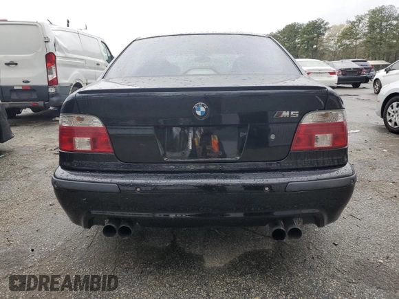 2000 BMW M5 z VIN WBSDE9345YBZ94319, wystawiony jako Copart lot #49945325 z przebiegiem 146 571 mil mil oraz Czysty tytuł • Clean title. Historia ofert i sprzedaży dostępna na DreamBid. Obrazek 6.