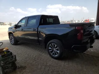 2022 Chevrolet Silverado 1500 RST with VIN 1GCPWDED9NZ103792, listed as a Copart auction lot 66686254 with 15,365 mi miles and Salvage Title. Bid and sale history available at carsss.com. Image 2.