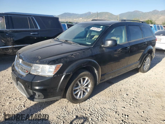 2015 Dodge Journey SXT with VIN 3C4PDDBG9FT755664, listed as a Copart auction lot 59167815 with 180,128 mi miles and Clean title. Bid and sale history available at DreamBid. Image 1.