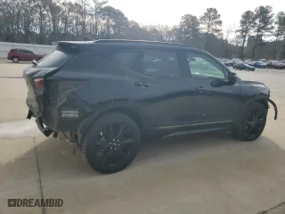2019 Chevrolet Blazer RS with VIN 3GNKBERS0KS588554, listed as a Copart auction lot 86509164 with 108,148 mi miles and Salvage Title. Bid and sale history available at carsss.com. Image 3.