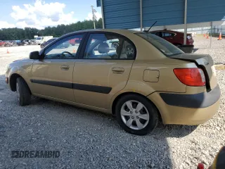 2009 Kia Rio LX with VIN KNADE223996521831, listed as a Copart auction lot 69126284 with 183,796 mi miles and Salvage Title. Bid and sale history available at DreamBid. Image 2.