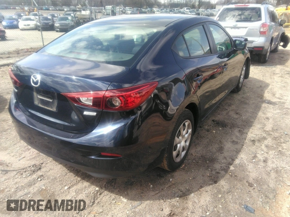 2017 Mazda 3 Sport with VIN 3MZBN1U76HM135710, listed as a IAAI auction lot 41706536 with 85,995 mi miles and . Bid and sale history available at DreamBid. Image 4.