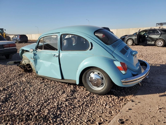 1972 Volkswagen Beetle with VIN 1122223091, listed as a Copart auction lot 81480204 with 84,951 mi miles and Salvage Title. Bid and sale history available at DreamBid. Image 2.