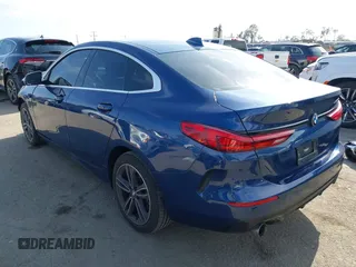 2022 BMW 2 Series 228i with VIN WBA53AK04N7L19686, listed as a IAAI auction lot 42020162 with 25,520 mi miles. Bid and sale history available at carsss.com. Image 3.
