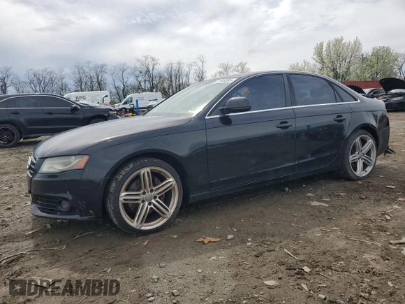 2009 Audi A4 3.2L Prestige with VIN WAUMK78K29N027806, listed as a Copart auction lot 51944595 with 219,563 mi miles and Clean Title. Bid and sale history available at carsss.com. Image 1.