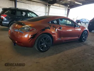 2007 Mitsubishi Eclipse SE with VIN 4A3AK64F47E065718, listed as a Copart auction lot 89399385 with 160,475 mi miles and Salvage Title. Bid and sale history available at carsss.com. Image 3.
