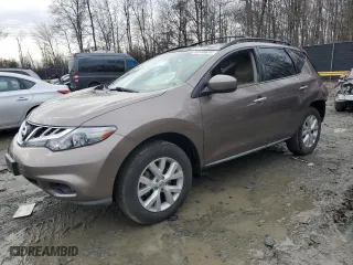 2011 Nissan Murano SL with VIN JN8AZ1MW3BW174275, listed as a Copart auction lot 85380634 with 155,569 mi miles and Salvage Title. Bid and sale history available at carsss.com. Image 1.