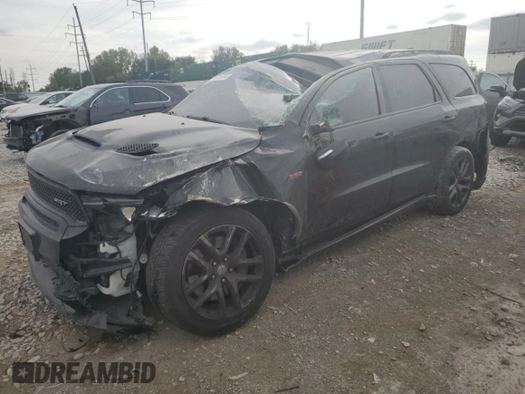 2019 Dodge Durango SRT with VIN 1C4SDJGJ6KC652947, listed as a Copart auction lot 71870784 with 90,695 mi miles and Salvage title. Bid and sale history available at DreamBid. Image 1.