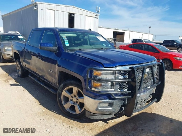 2014 Chevrolet Silverado 1500 LT with VIN 3GCPCREC9EG418170, listed as a IAAI auction lot 41392198 with 222,734 mi miles. Bid and sale history available at carsss.com. Image 1.