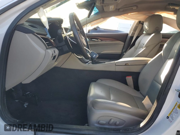 2015 Cadillac CTS RWD with VIN 1G6AP5SXXF0136820, listed as a Copart auction lot 54666385 with 129,763 mi miles and Clean title. Bid and sale history available at DreamBid. Image 7.