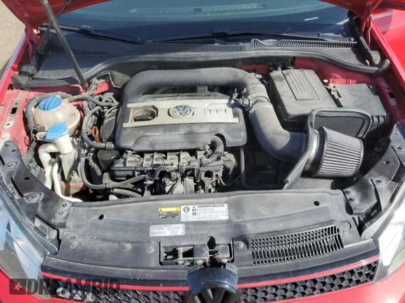 2012 Volkswagen GTI with VIN WVWHV7AJXCW269970, listed as a Copart auction lot 55638545 with 178,346 mi miles and Salvage title. Bid and sale history available at DreamBid. Image 11.