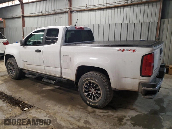 2020 Chevrolet Colorado 4WD Work Truck z VIN 1GCHTBEN1L1115652, wystawiony jako Copart lot #44711035 z przebiegiem 14 861 mil mil oraz Szkoda całkowita • Salvage title. Historia ofert i sprzedaży dostępna na DreamBid. Obrazek 2.