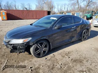 2016 Honda Accord Touring with VIN 1HGCT2B08GA002551, listed as a Copart auction lot 49298025 with 3,618 mi miles and Salvage Title. Bid and sale history available at DreamBid. Image 1.