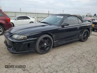 1996 Ford Mustang GT with VIN 1FALP45X6TF166049, listed as a Copart auction lot 77208004 with 186,273 mi miles and Clean Title. Bid and sale history available at carsss.com. Image 1.