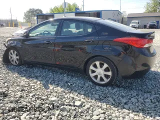 2013 Hyundai Elantra Limited with VIN 5NPDH4AE1DH168850, listed as a Copart auction lot 53201225 with 206,575 mi miles and Salvage Title. Bid and sale history available at DreamBid. Image 2.