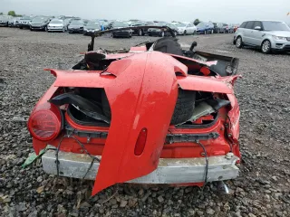 2002 Ford Thunderbird w/Hardtop Premium with VIN 1FAHP60A72Y107020, listed as a Copart auction lot 61056104 with Not Provided miles and Salvage Title. Bid and sale history available at carsss.com. Image 6.