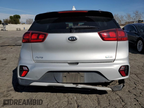 2020 Kia Niro LX with VIN KNDCB3LC2L5419571, listed as a Copart auction lot 45671035 with 81,314 mi miles and Salvage Title. Bid and sale history available at DreamBid. Image 6.