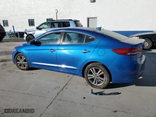 2017 Hyundai Elantra SE with VIN KMHD84LF9HU383146, listed as a Copart auction lot 46671735 with 0 mi miles and Salvage Title. Bid and sale history available at carsss.com. Image 2.