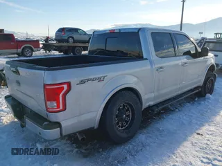 2016 Ford F-150 XLT with VIN 1FTEW1EP8GKF35253, listed as a IAAI auction lot 41295368 with 97,665 mi miles and . Bid and sale history available at DreamBid. Image 4.