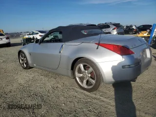 2006 Nissan 350Z Touring with VIN JN1AZ36A46M455983, listed as a Copart auction lot 47029675 with 126,121 mi miles and Salvage Title. Bid and sale history available at carsss.com. Image 2.