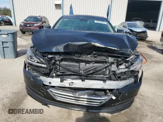 2016 Hyundai Genesis 3.8L with VIN KMHGN4JE7GU107868, listed as a Copart auction lot 42967975 with 128,620 mi miles and Salvage Title. Bid and sale history available at DreamBid. Image 5.