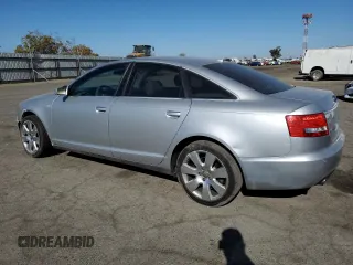 2007 Audi A6 3.2L with VIN WAUDH74F67N086698, listed as a Copart auction lot 79054744 with 93,484 mi miles and Salvage Title. Bid and sale history available at carsss.com. Image 2.