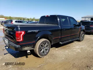 2017 Ford F-150 XL with VIN 1FTFW1EF9HFB24725, listed as a Copart auction lot 56183855 with 196,780 mi miles and Clean title. Bid and sale history available at DreamBid. Image 3.