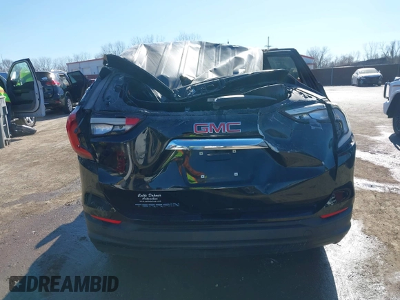 2018 GMC Terrain SLE with VIN 3GKALMEV9JL176383, listed as a IAAI auction lot 36237365 with 26,919 mi miles and . Bid and sale history available at carsss.com. Image 16.