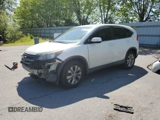 2012 Honda CR-V EX z VIN 5J6RM4H57CL075276, wystawiony jako Copart lot #59622295 z przebiegiem Nie podano mil oraz Szkoda całkowita • Salvage title. Historia ofert i sprzedaży dostępna na DreamBid. Obrazek 1.