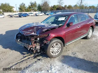 2013 Honda Crosstour EX with VIN 5J6TF3H33DL000648, listed as a IAAI auction lot 41304910 with 147,670 mi miles. Bid and sale history available at carsss.com. Image 2.